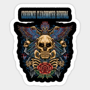 CREDENCE CLEARWATER BAND Sticker